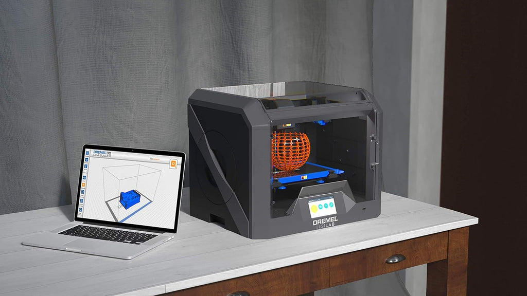 Dremel - 3D45-EDU DigiLab 3D45 Award Winning 3D Printer w/extra supplies, 30 Lesson plans, PC & MAC OS, Chromebook, iPad Compatible, Built-in HD Camera, Heated Build Plate