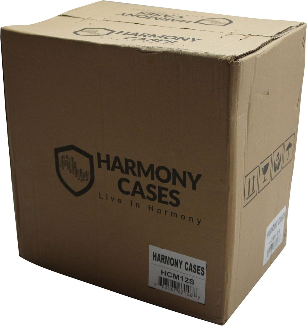 Harmony Audio HCM12S Flight 12 Handheld Microphone Upright Travel Road Custom Case New