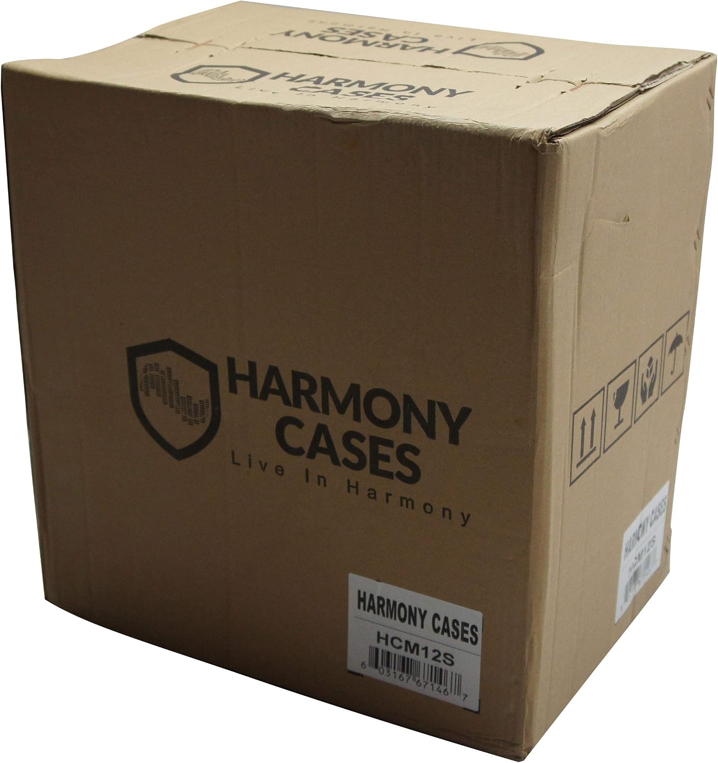 Harmony Audio HCM12S Flight 12 Handheld Microphone Upright Travel Road Custom Case New