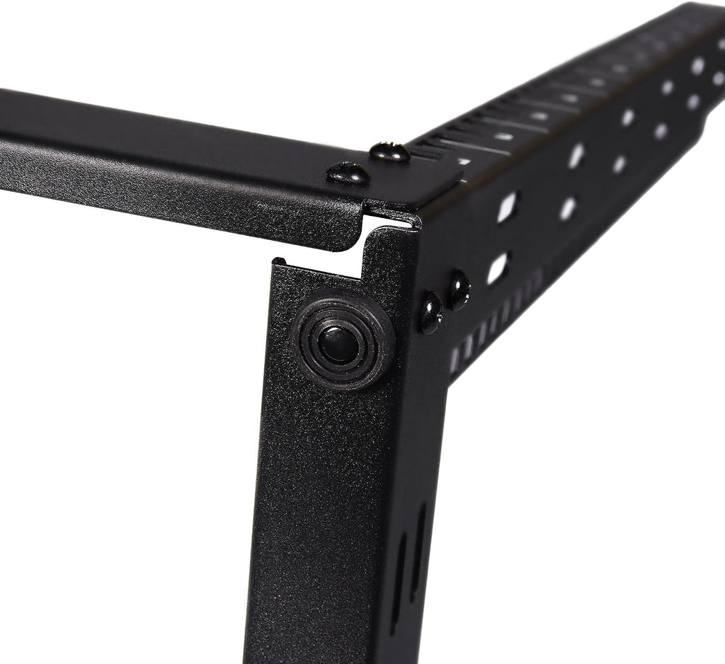 Rosewill 25U Open Frame Server Rack, 4-Post Network Server Rack, Adjustable Depth Frame Rack, Heavy Load Rack for Computer/Data/AV/IT Equipment/Network Equipment