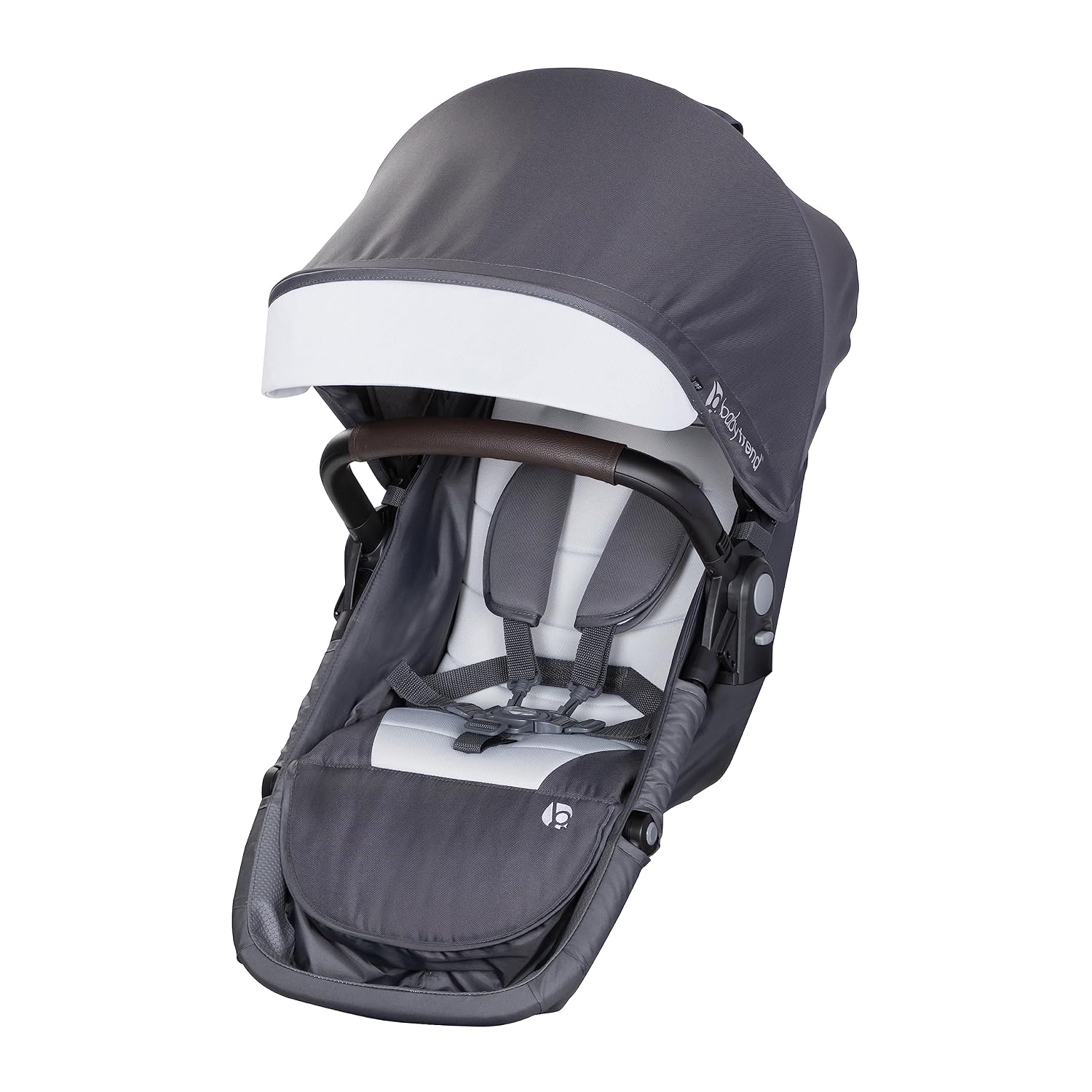 Baby Trend Morph Single to Double Stroller Second Seat, Dash Grey