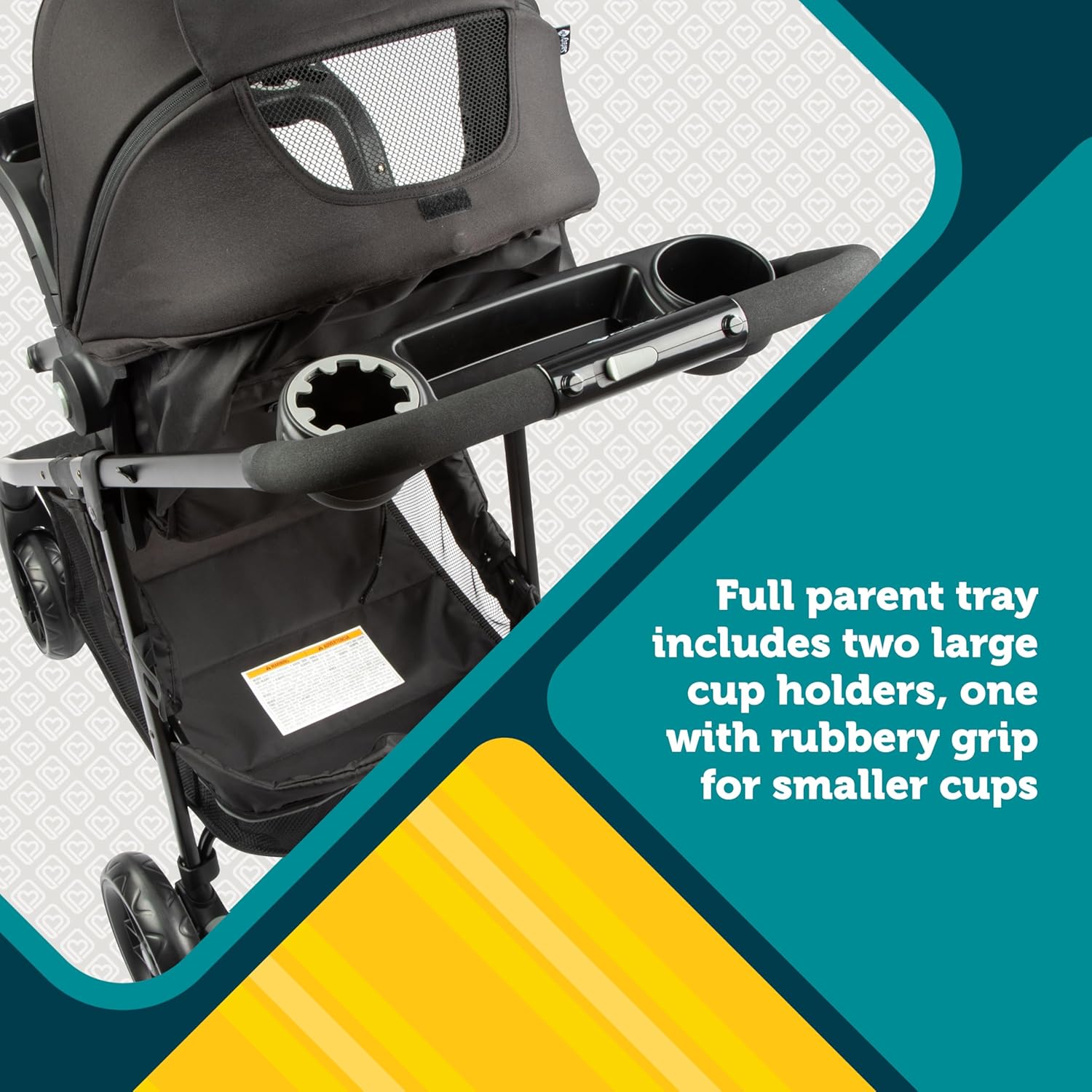 Safety 1st Grow and Go Flex 8-in-1 Travel System, Infant Car Seat Stroller Combo, Orchid Bloom