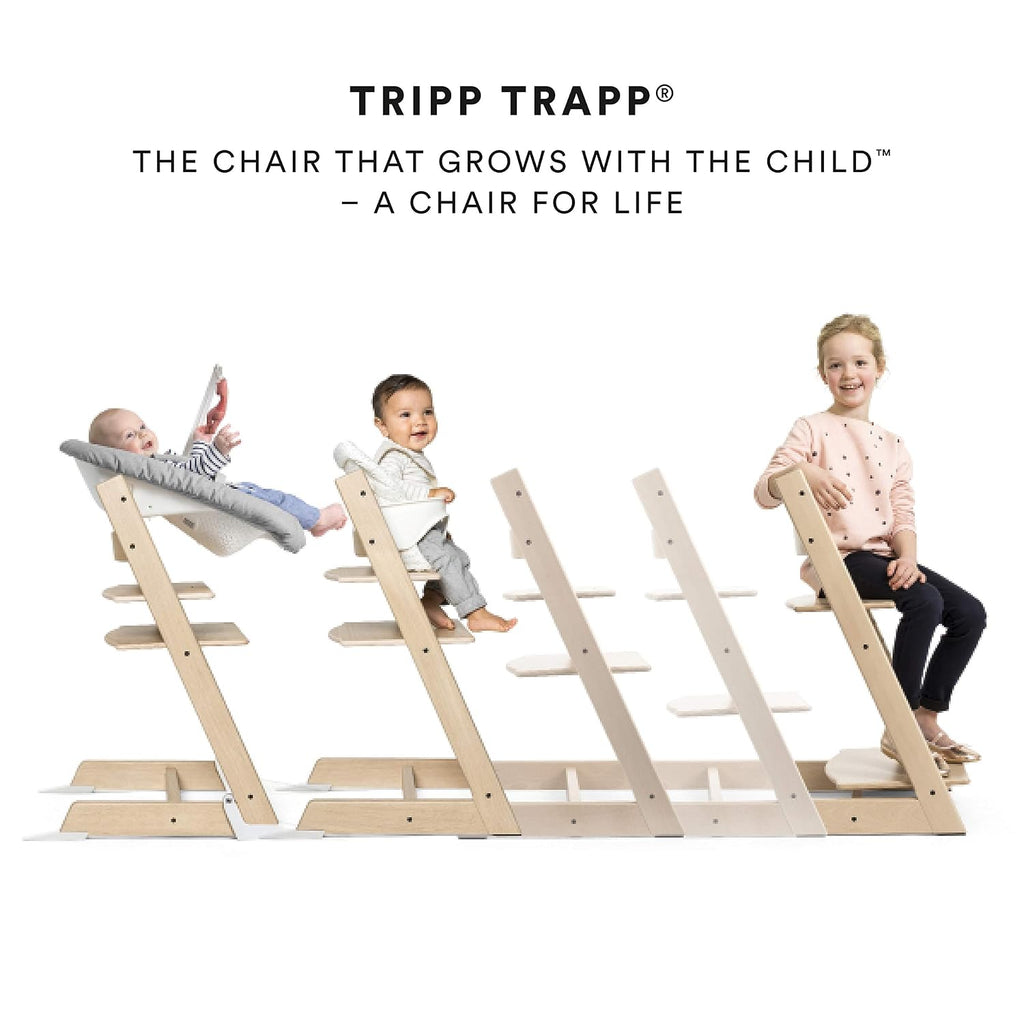 Tripp Trapp by Stokke Adjustable Wooden Natural Baby High Chair (Chair Only)