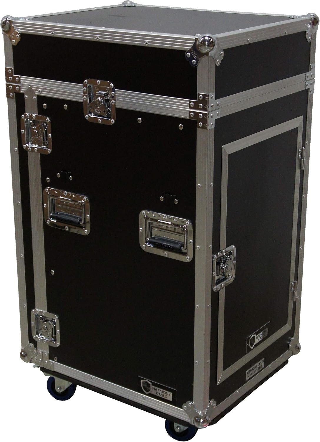 Harmony Audio HC11M16UCT Flight 11U Slant Top Mixer Case 18U Vertical Rack with Table