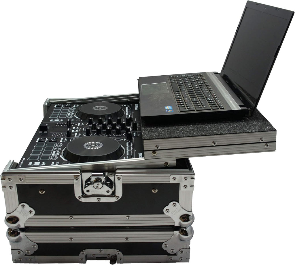 Harmony Audio HCDJ202LT Flight Glided Laptop Stand Dj Custom Case Compatible with Roland DJ-202 New