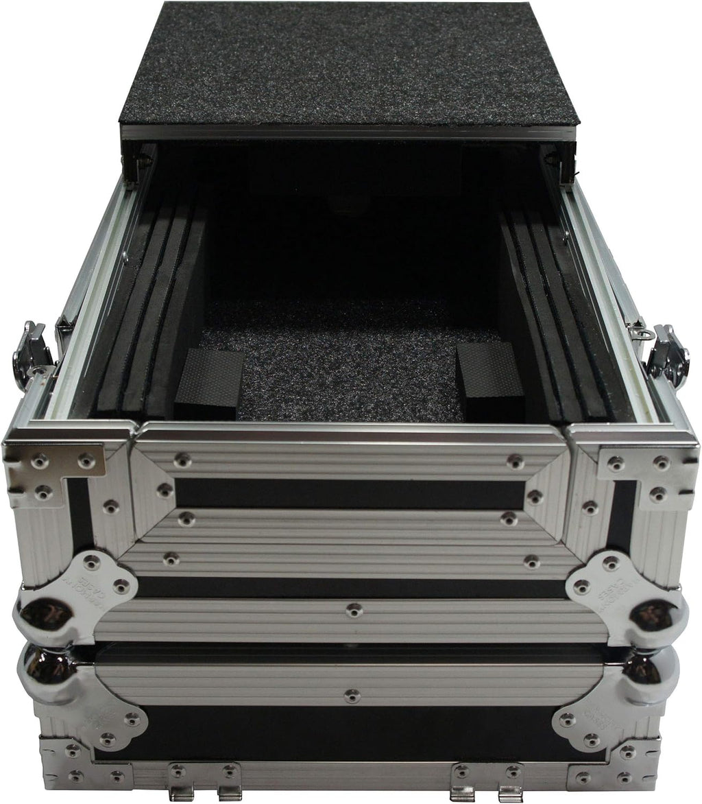 Harmony Audio HC10MIXLT Flight DJ Laptop Glide 10' Mixer Custom Case Compatible with Traktor Z2
