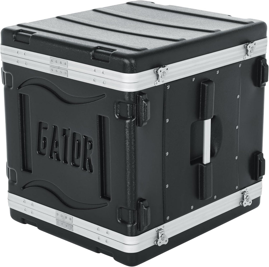 Gator Cases Lightweight Molded 12U Rack Case with Heavy Duty Latches, Standard 19.25' Depth (GR-12L)