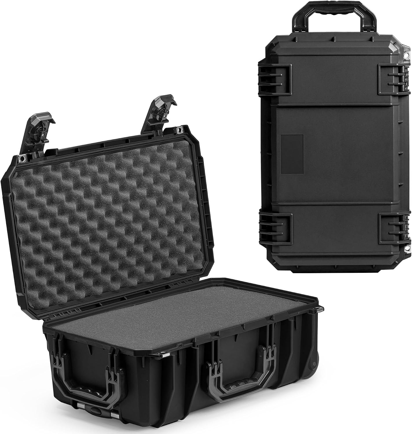 Seahorse 830 Professional Camera Case with Customizable Accuform Foam, TSA Approved, MIL‑Spec, IP67 Waterproof, USA Made for Photographers and Travel Enthusiasts