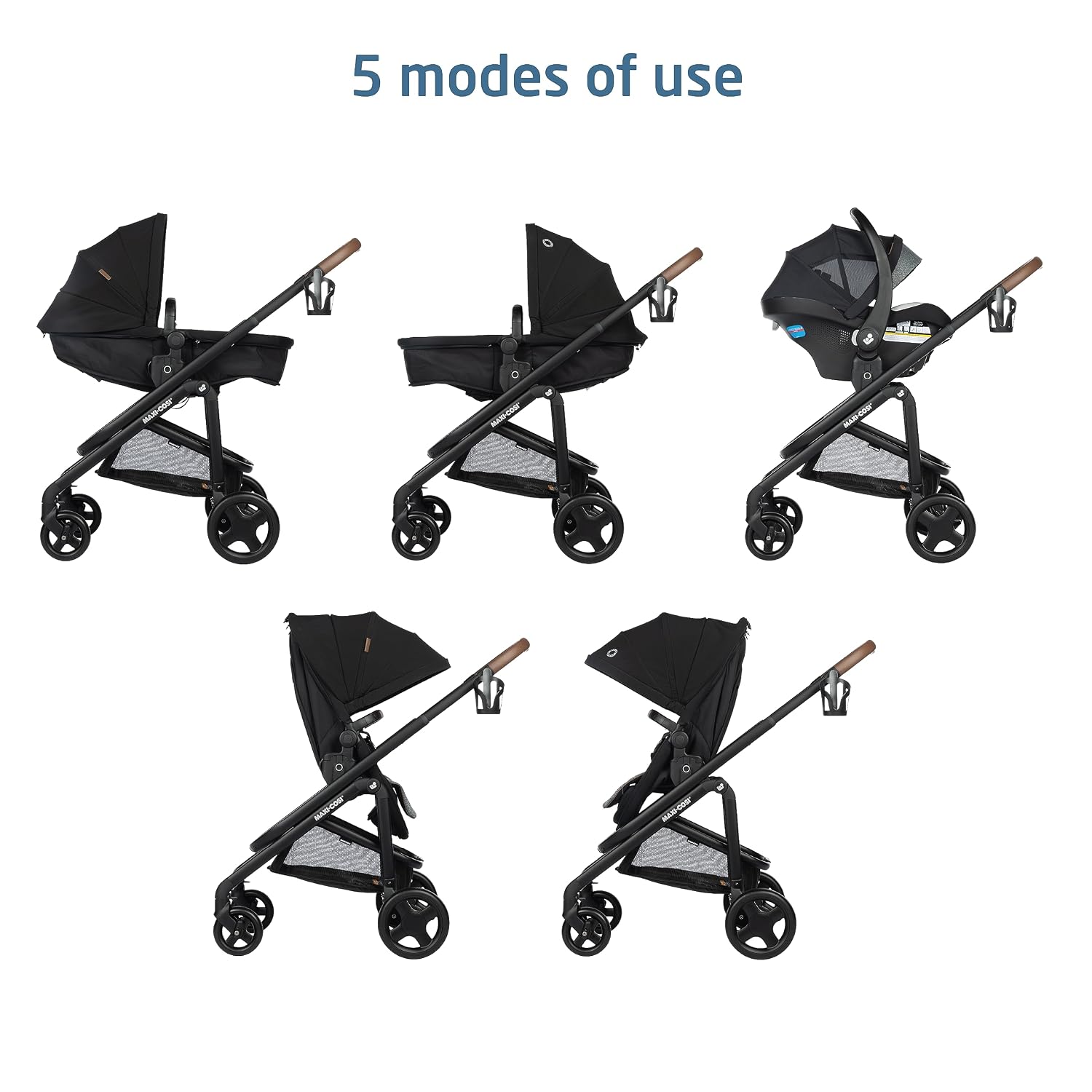 Maxi-Cosi Tayla™ Max Travel System, Baby Stroller and Car Seat Combo, Car Seat Stroller Combo, Urban Wonder