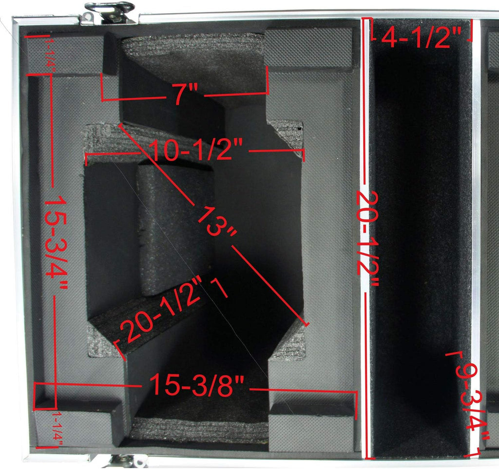 Harmony Audio Case HC2MH250W Universal Lighting Case Compatible with Small 250 Moving Head Light