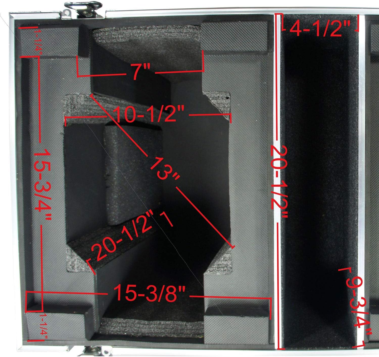 Harmony Audio Case HC2MH250W Universal Lighting Case Compatible with Small 250 Moving Head Light