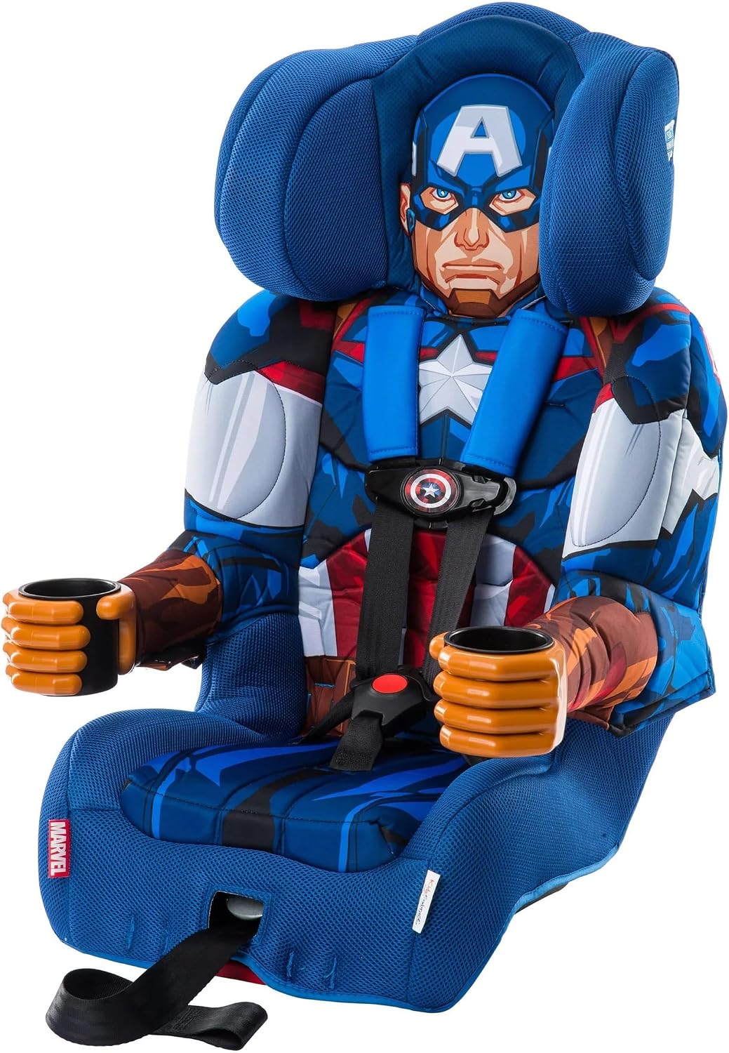 KidsEmbrace 2-in-1 Car Seat | Forward-Facing Harness (26.5–65 lbs) & Booster Mode (40–100 lbs) | Latch | Premium Fit with Multi-Position Headrest, Harness & Recline