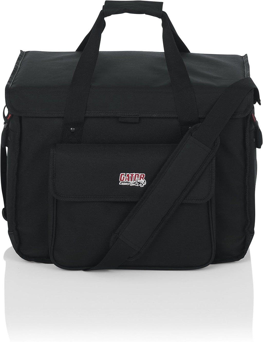 Gator Cases Studio Monitor Tote Bag Holds (2) Powered Monitors Up to 5' Driver Range, Fits JBL, Mackie, KRK, & More (G-STUDIOMON1)