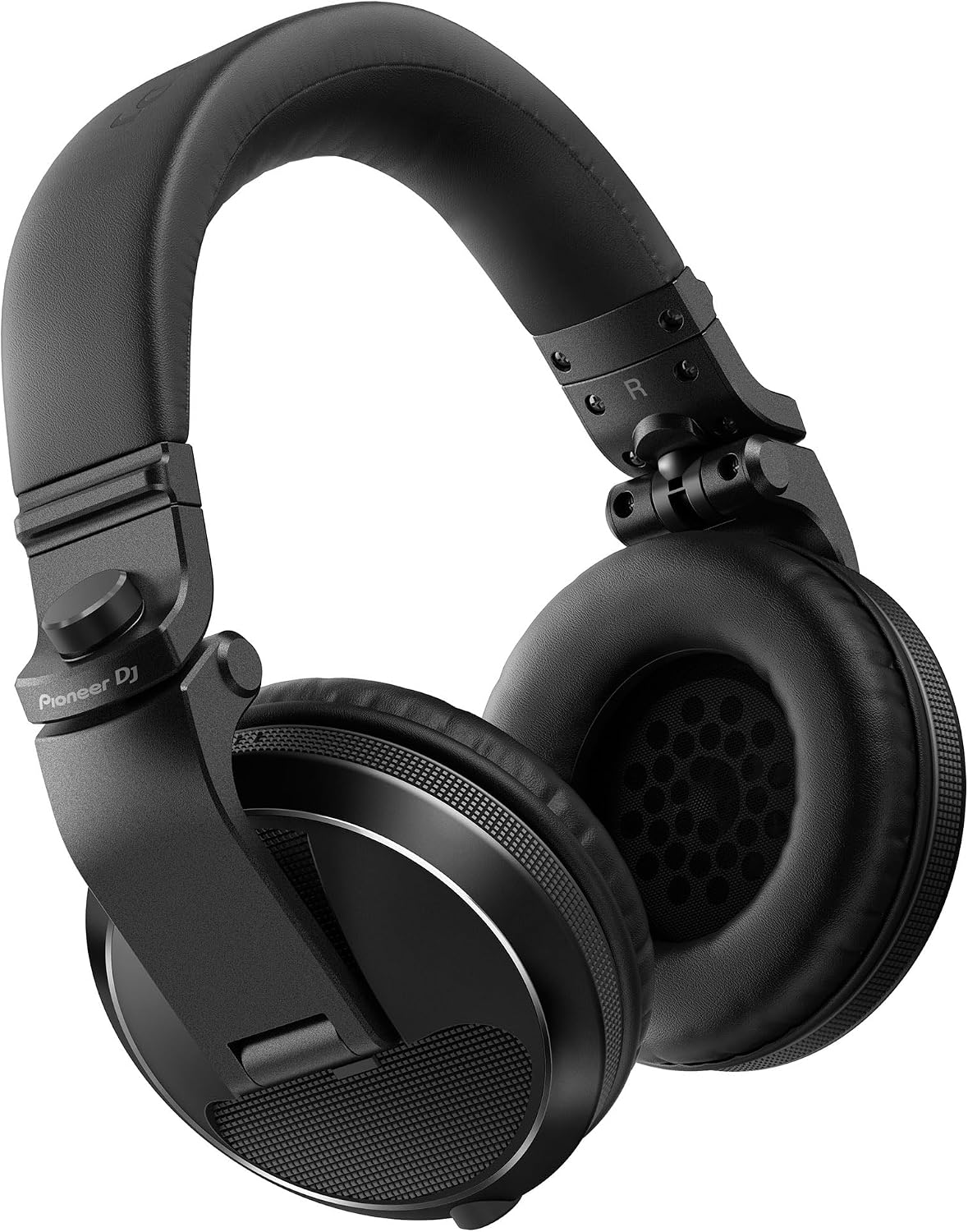 Pioneer DJ HDJ-X5 Over-Ear DJ Headphones - Black Bundle with Case and Austin Bazaar Polishing Cloth