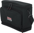 Gator Cases Padded Carry Bag to Hold Shure BLX Style Wireless System with (2) Microphones and (2) Body Packs, (GM-DUALW)