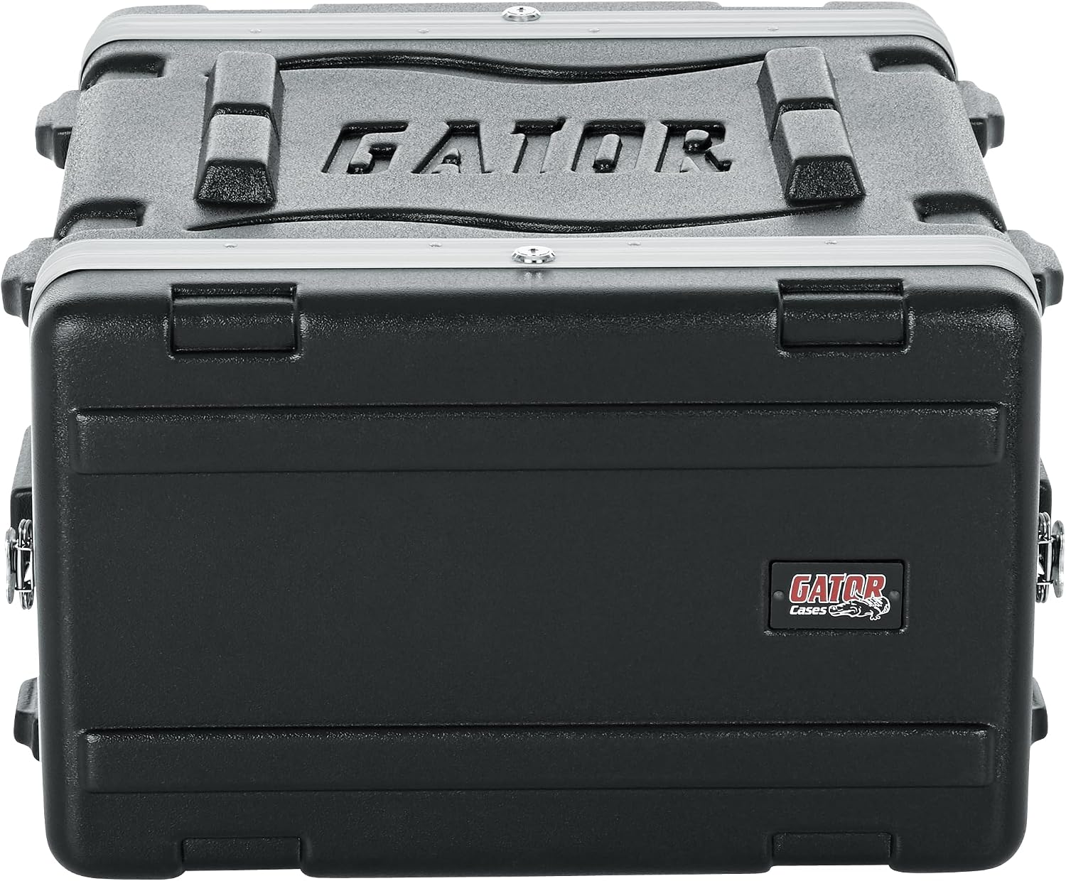 Gator Cases Lightweight Molded 6U Rack Case with Heavy Duty Latches, Standard 19.25' Depth (GR-6L)