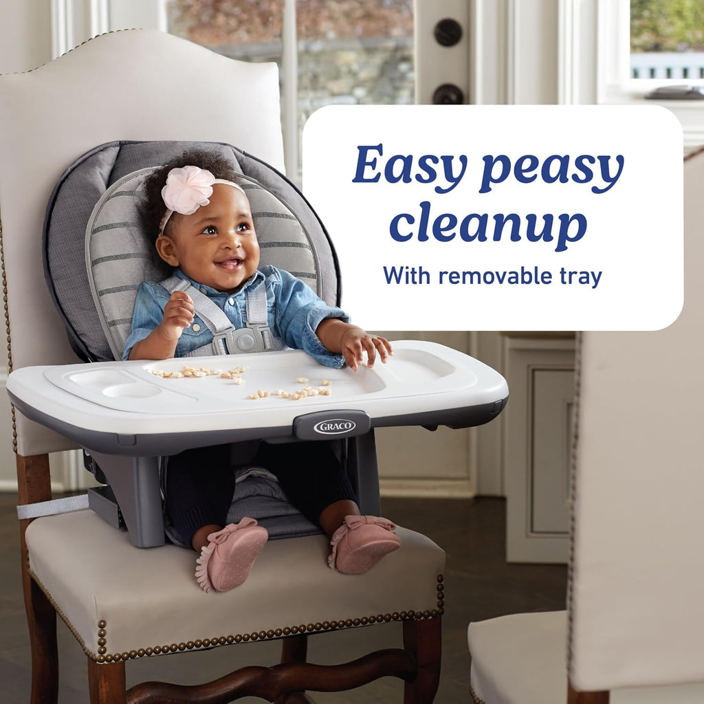 Graco® Table2Table Premier Fold 7 in 1 Convertible High Chair | Converts to Dining Booster Seat Kids Table and More Maison
