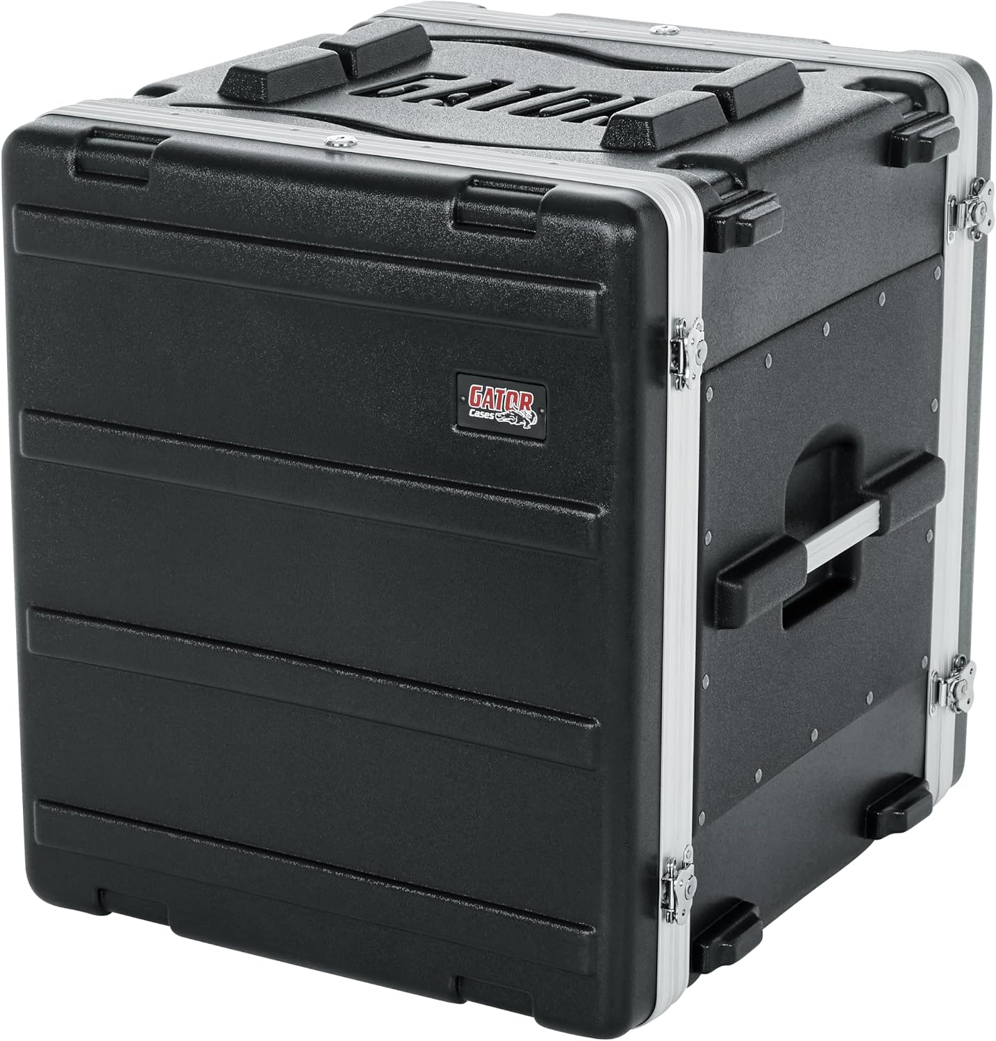 Gator Cases Lightweight Molded 12U Rack Case with Heavy Duty Latches, Standard 19.25' Depth (GR-12L)