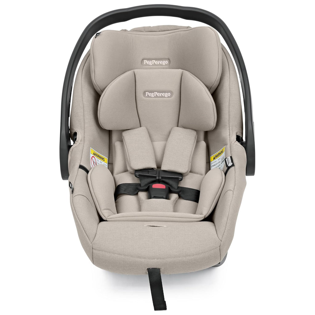 Peg Perego Primo Viaggio Nido - Rear Facing Infant Car Seat - Includes Base with Load Leg & Anti-Rebound Bar - for Babies 4 to 30 lbs - Made in Italy - Astral