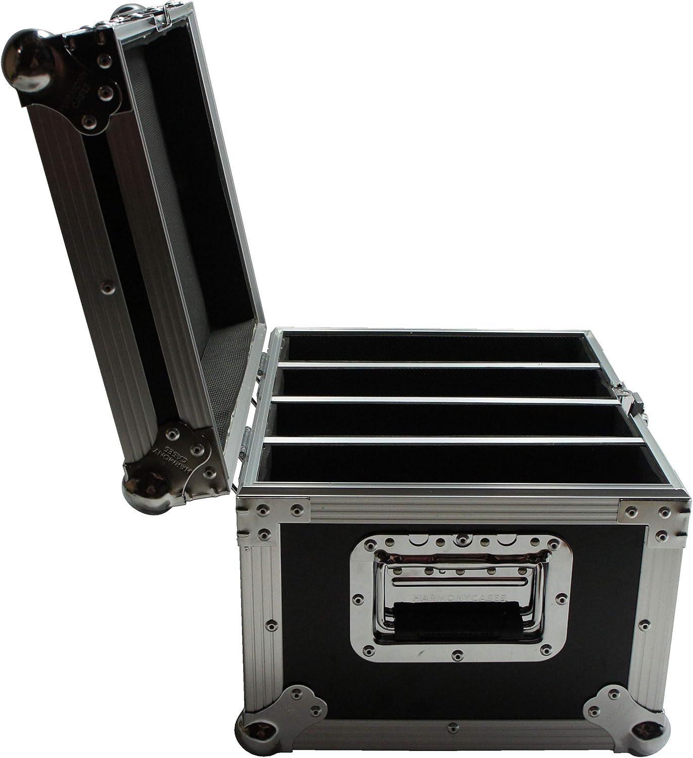 Harmony Audio Cases HC4SLIMPAR64 Light Flight Road Case Compatible with Chauvet SlimPAR 64 x 4