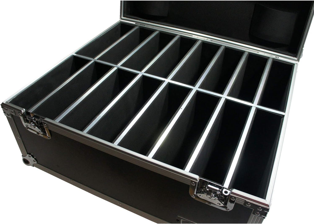Harmony Audio Cases HC16SLIMPAR64 Light Flight Case Compatible with Chauvet SlimPAR 64 RGBA x 16