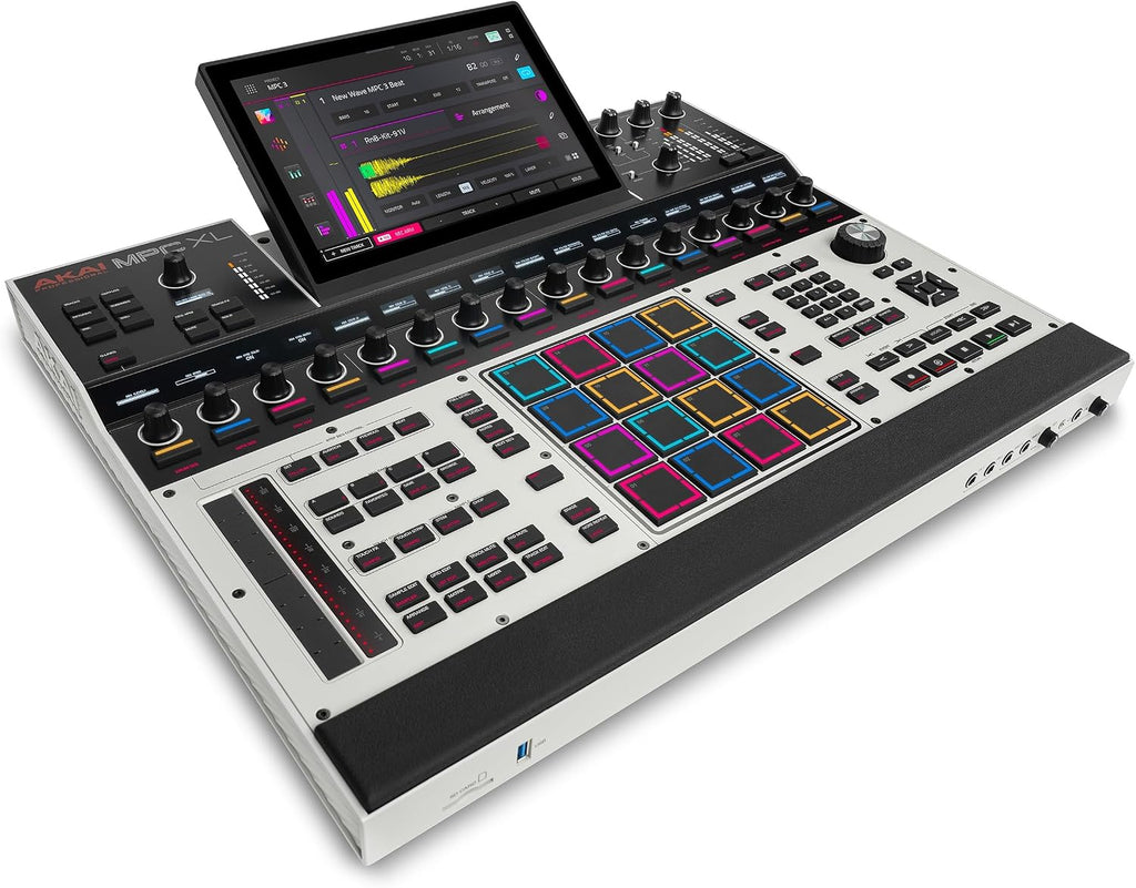 Akai Professional MPC XL Standalone Music Production Center for Sampling and Sequencing with 10.1-inch Touchscreen, 3D MPCe Pads, 8-Core CPU, 16GB RAM, 256GB SSD