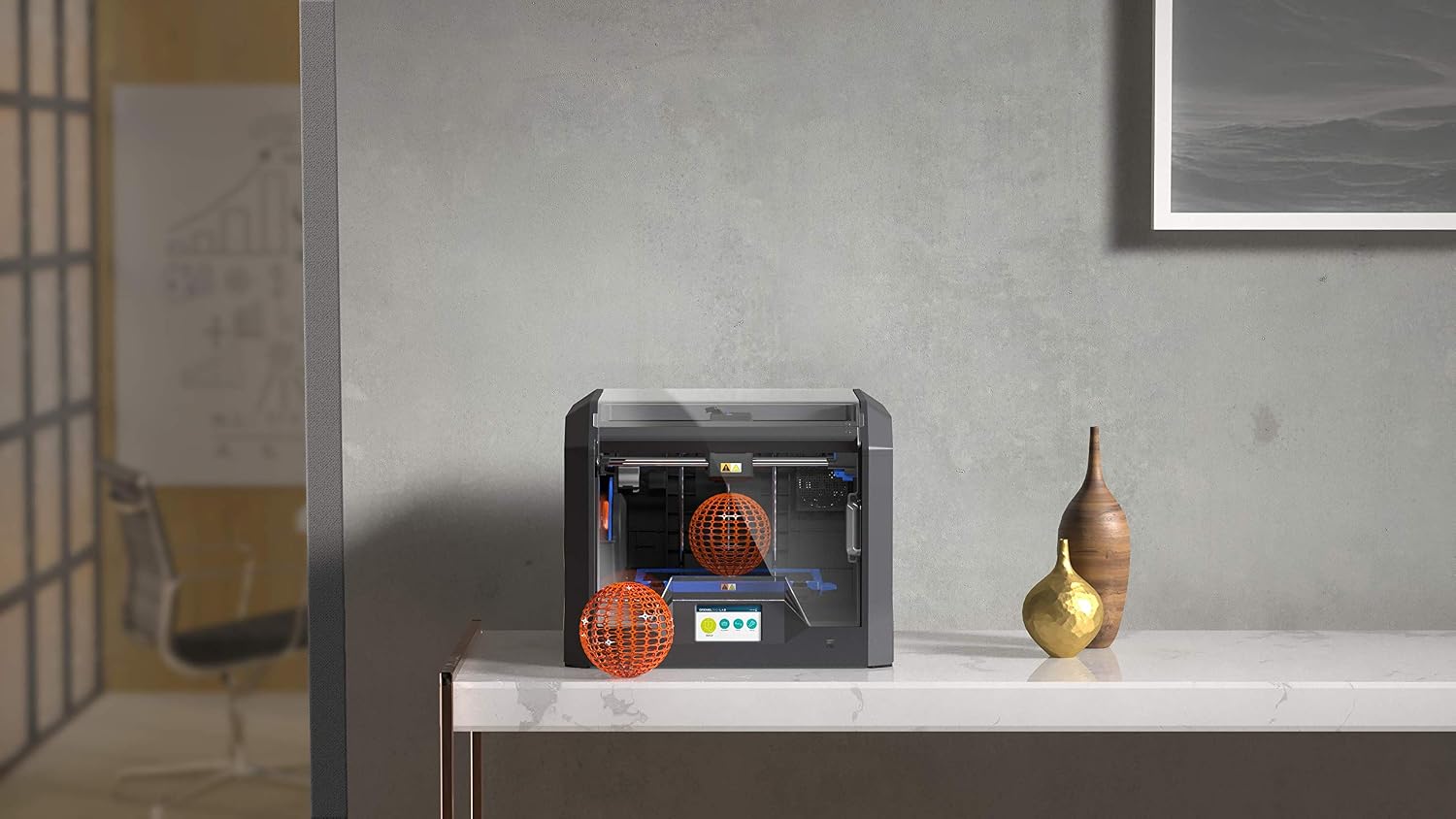 Dremel - 3D45-EDU DigiLab 3D45 Award Winning 3D Printer w/extra supplies, 30 Lesson plans, PC & MAC OS, Chromebook, iPad Compatible, Built-in HD Camera, Heated Build Plate