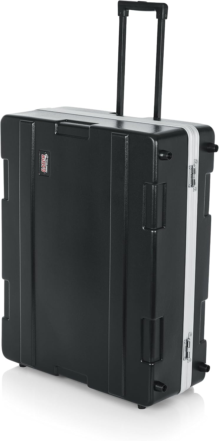 Gator Cases Lightweight Molded ATA Mixer Case with Wheels and Tow Handle, Fits Mixers 20' x 25' (G-MIX 20X25)