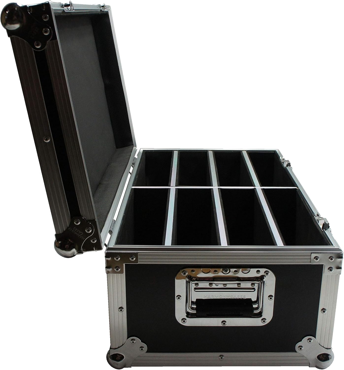 Harmony Audio HC8SLIMPAR64 Lighting 8 Space Slimpar Can Light Flight Custom Case New