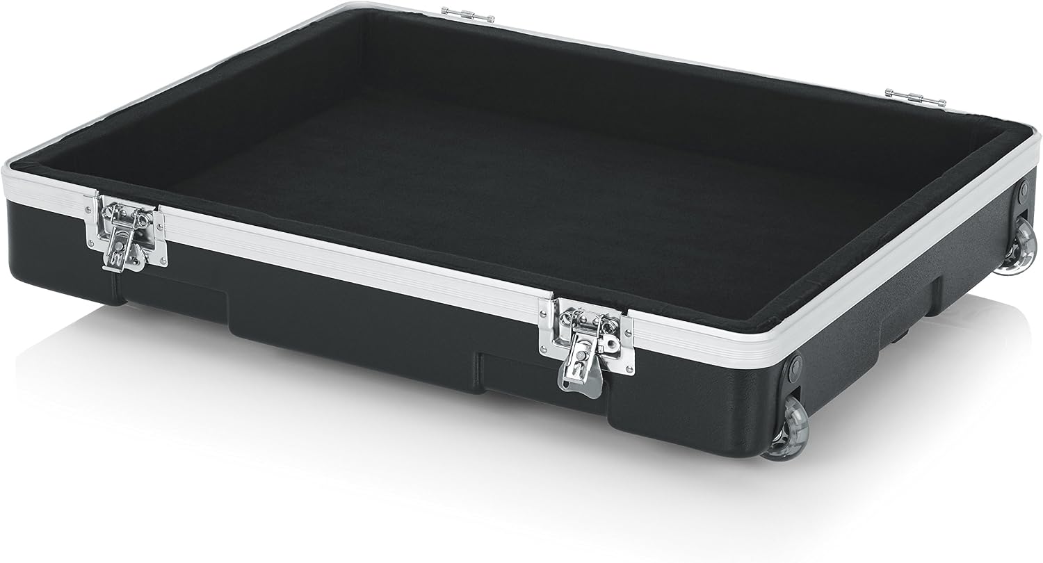Gator Cases Lightweight Molded ATA Mixer Case with Wheels and Tow Handle, Fits Mixers 20' x 25' (G-MIX 20X25)