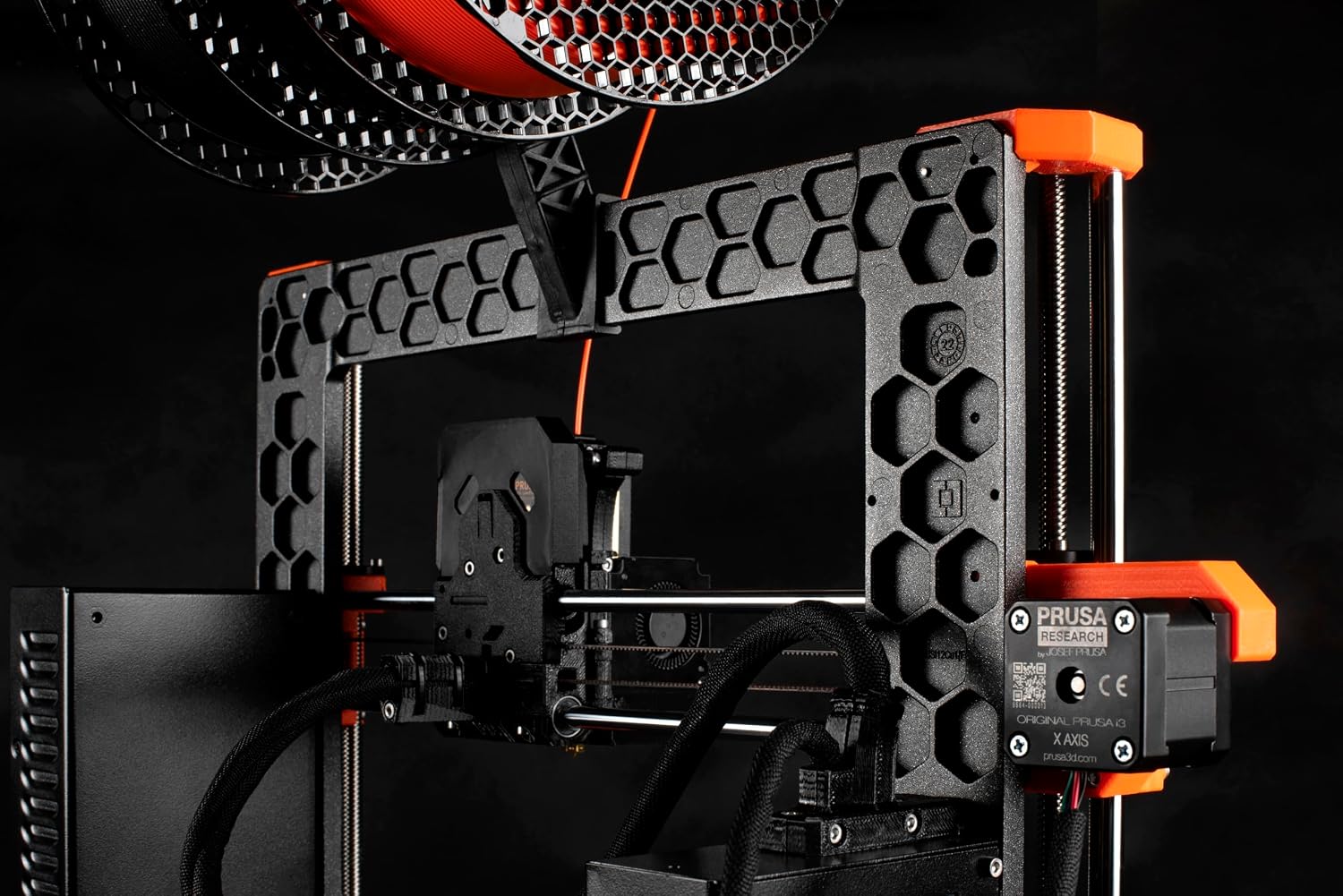 Original Prusa MK4 3D Printer Kit, Removable Sheets, Beginner-Friendly DIY Kit, Fun to Assemble, Automatic Calibration, Filament Sample Included, Build Volume 250×210×220mm