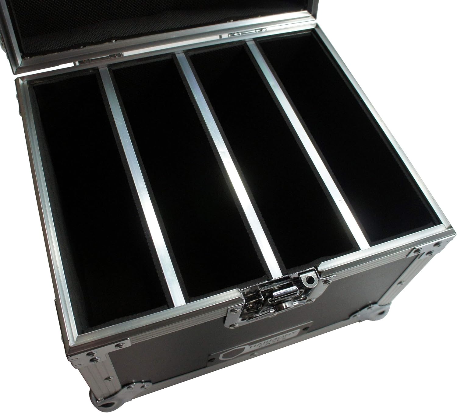 Harmony Audio Cases HC4SLIMPAR64 Light Flight Road Case Compatible with Chauvet SlimPAR 64 x 4