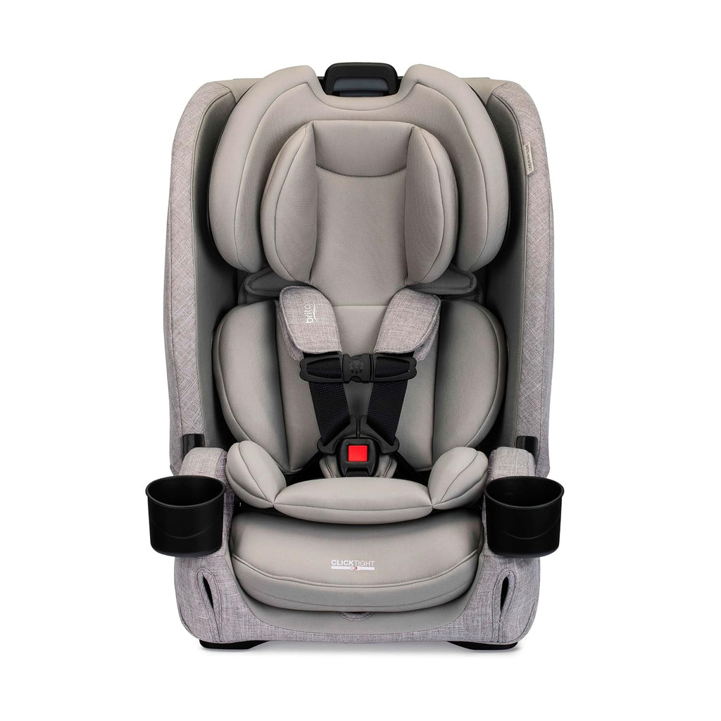 Britax One4Life Slim All in One Car Seat, Up to 10 Years of Use with Rear Facing, Forward Facing, & Booster Modes, 17.5' Slim Car Seat Design, ClickTight Installation & SafeWash Fabrics — Parchment