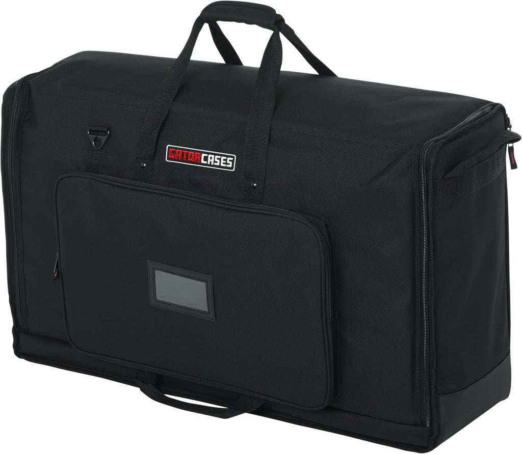 Gator Cases Padded Nylon Dual Carry Tote Bag for Transporting (2) LCD Screens, Monitors and TVs Between 27' - 32', (G-LCD-TOTE-MDX2)