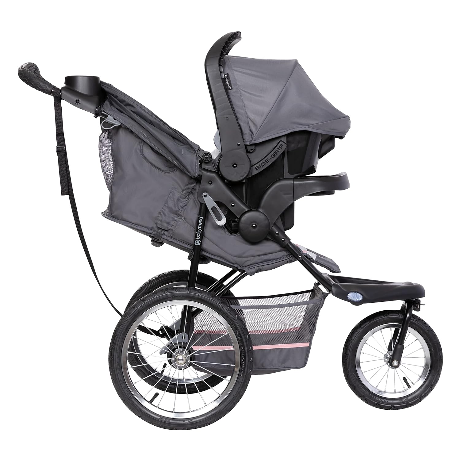 Baby Trend Expedition® Jogger Travel System with EZ-Lift™ Infant Car Seat, Dash Pink