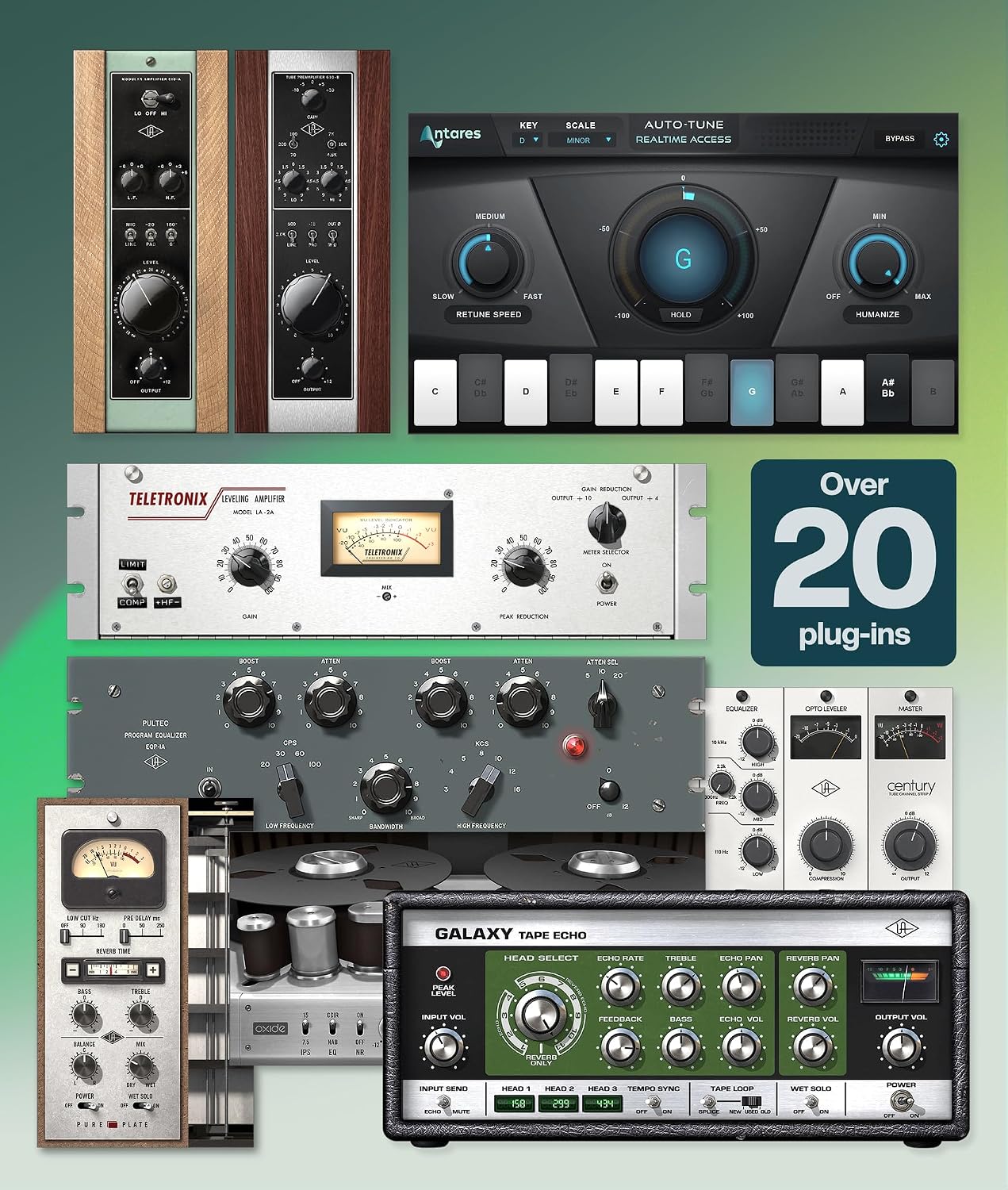 Universal Audio Apollo Twin X QUAD Gen 2 Essentials + Edition Thunderbolt 3 Audio Interface