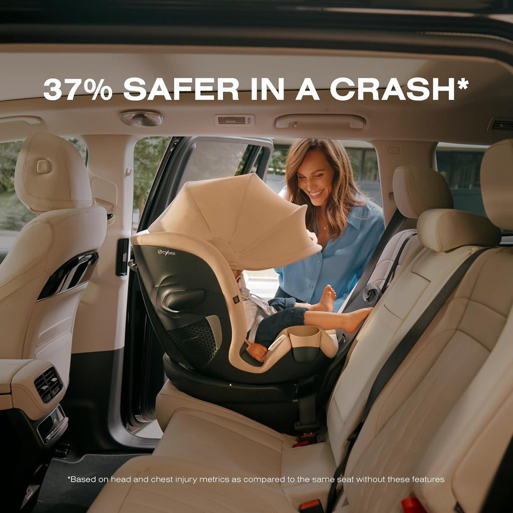 Callisto G 360 Rotating All-in-One Convertible Car Seat - Almond Beige