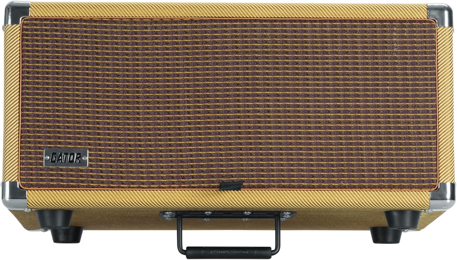 Gator Cases Retro Series Vintage Amp Rack Case; 4U Tweed (GR-RETRORACK-4TW)