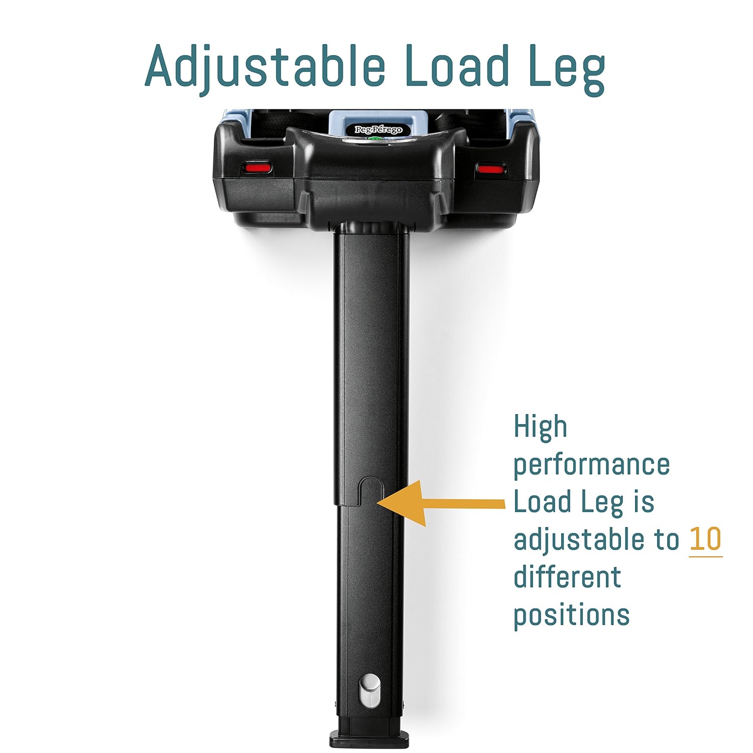 Peg Perego Primo Viaggio 4-35 Nido Car Seat Base with Load Leg & Anti-Rebound Bar - Accessory