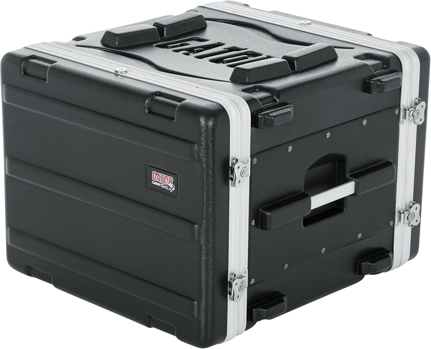 Gator Cases Lightweight Molded 8U Rack Case with Heavy Duty Latches; Standard 19.25' depth, 8U (GR-8L)