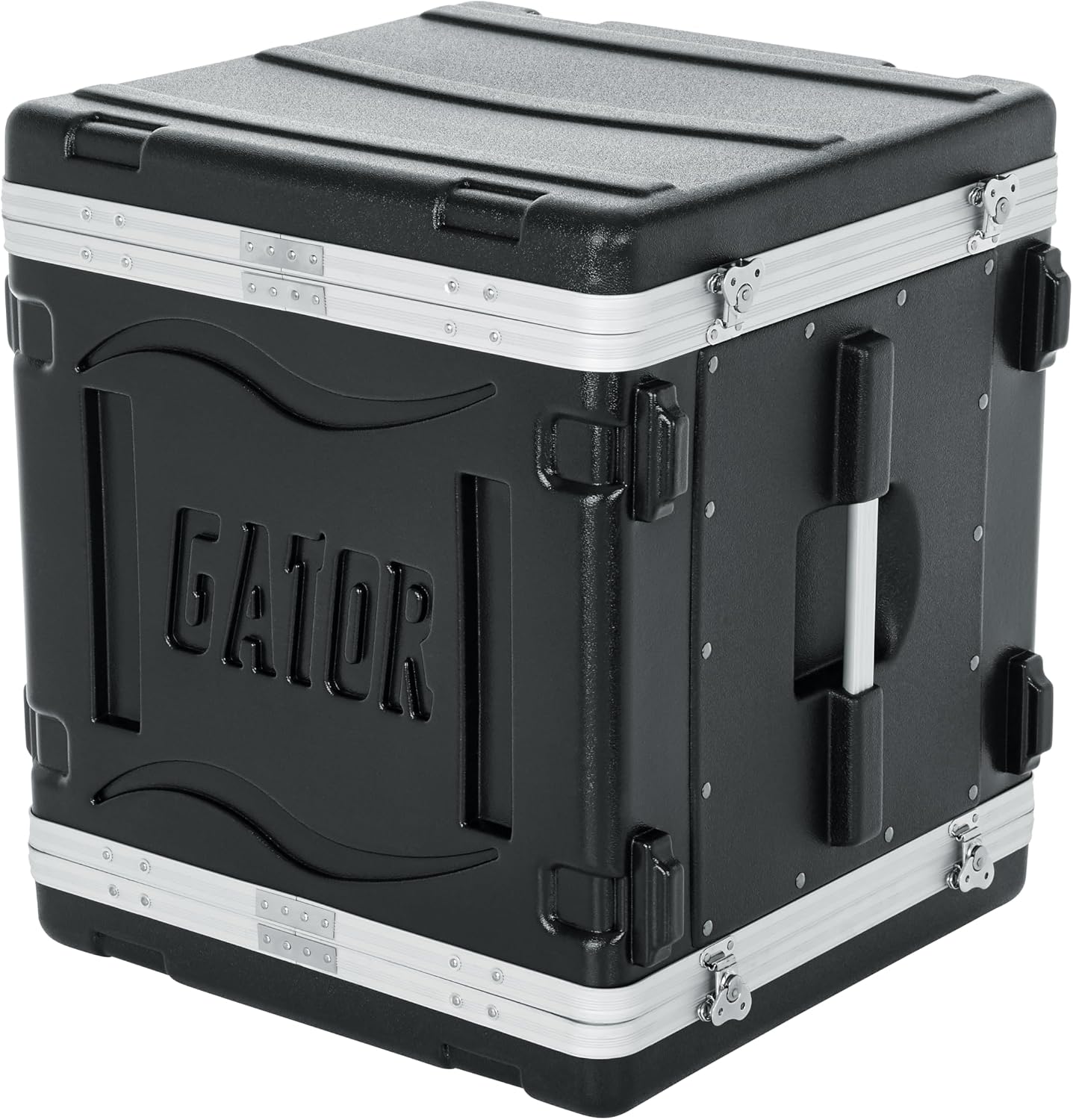 Gator Lightweight Molded 10U Rack Case with Heavy Duty Latches; Standard 19.25' depth, 10U (GR-10L)