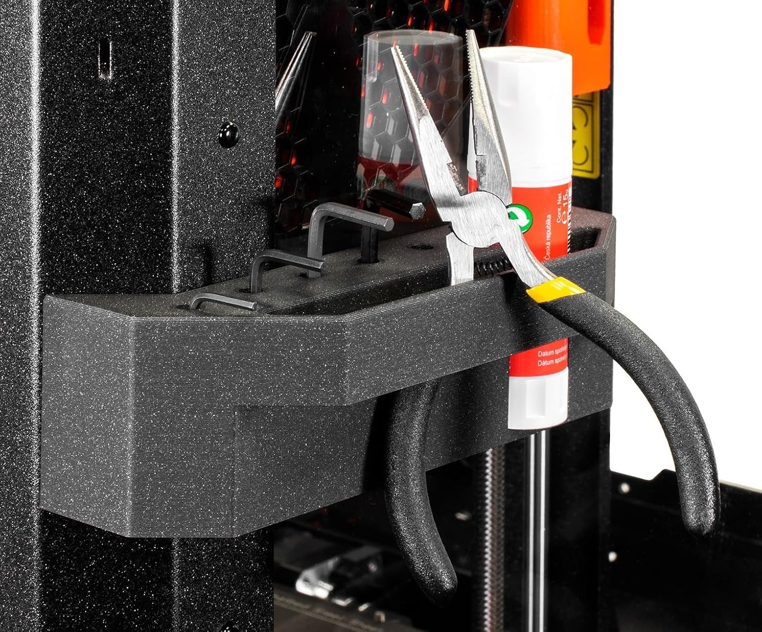 Original Prusa Enclosure – Modular Box for The Prusa MK4 and MK3, for Printing High-Temperature Materials, Upgradable with Advanced Air-Filtration, Fire Suppression and LED Lights, 530×545×715mm
