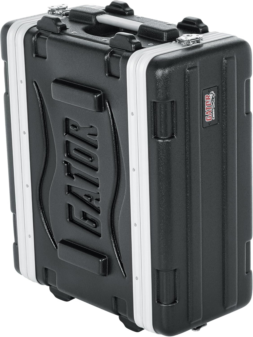 Gator Cases Lightweight Molded 4U Rack Case with Heavy Duty Latches, Shallow 14.25' Depth (GR-4S)