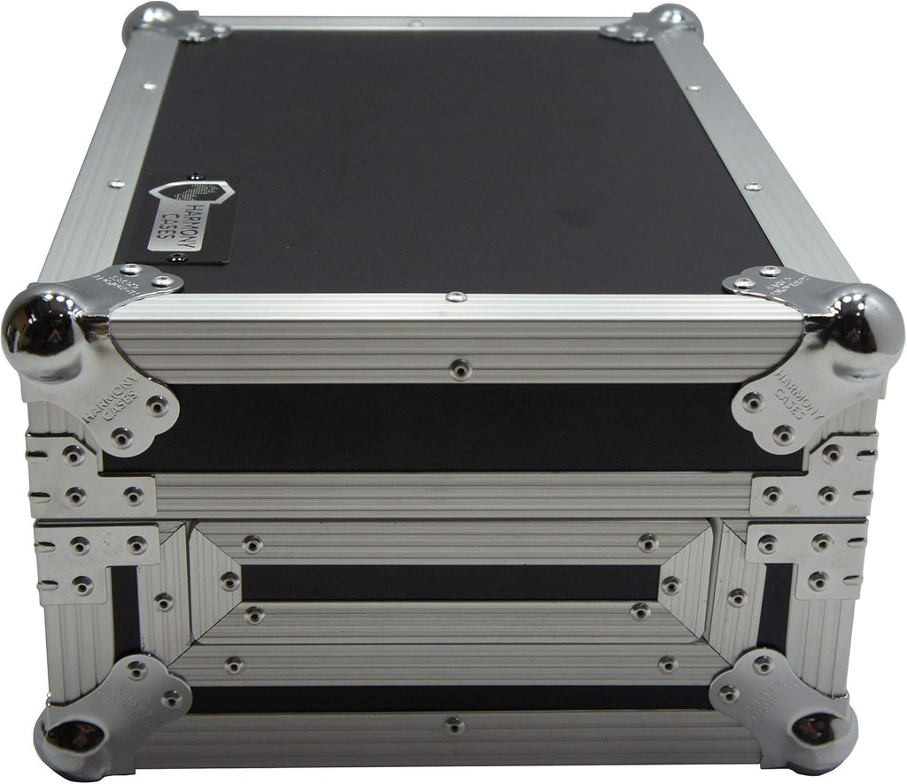 Harmony Audio HC10MIXLT Flight DJ Laptop Glide 10' Mixer Case Compatible with Pioneer DJM-250 MK2