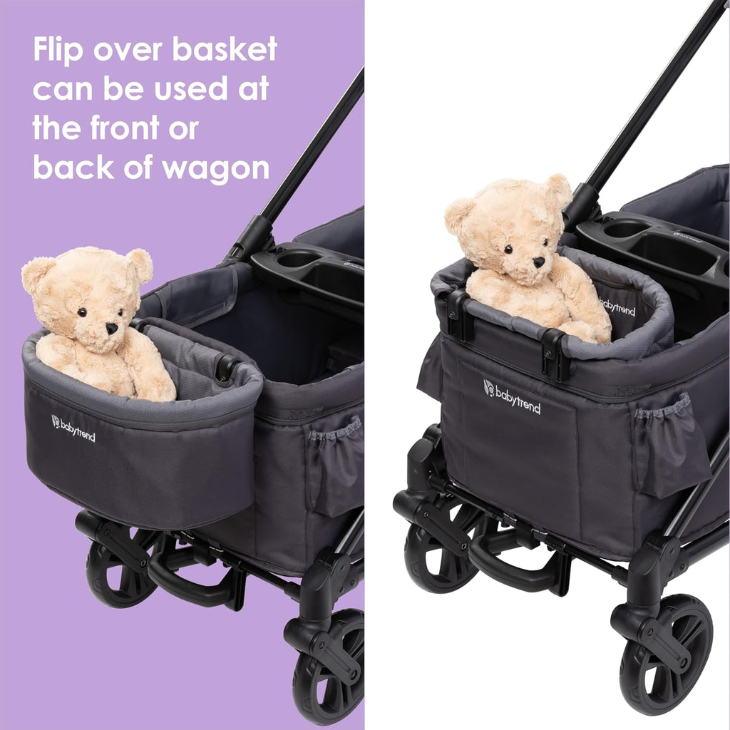 Baby Trend Navigator Plus 2-in-1 Stroller Wagon, Dash Midnight
