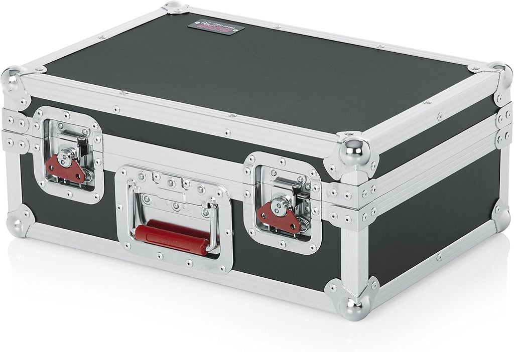 Gator Cases G-TOUR Series Road Case with Foam Drops for (15) Wired Microphones & Accessory Storage (G-TOUR M15)