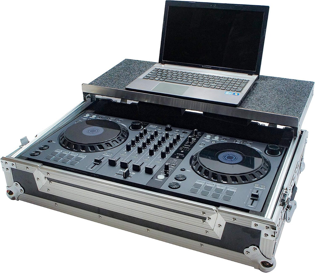 Harmony Audio HCDDJFLX6WLT Flight Glide Laptop Tray DJ Custom Case Pioneer DDJ-FLX6