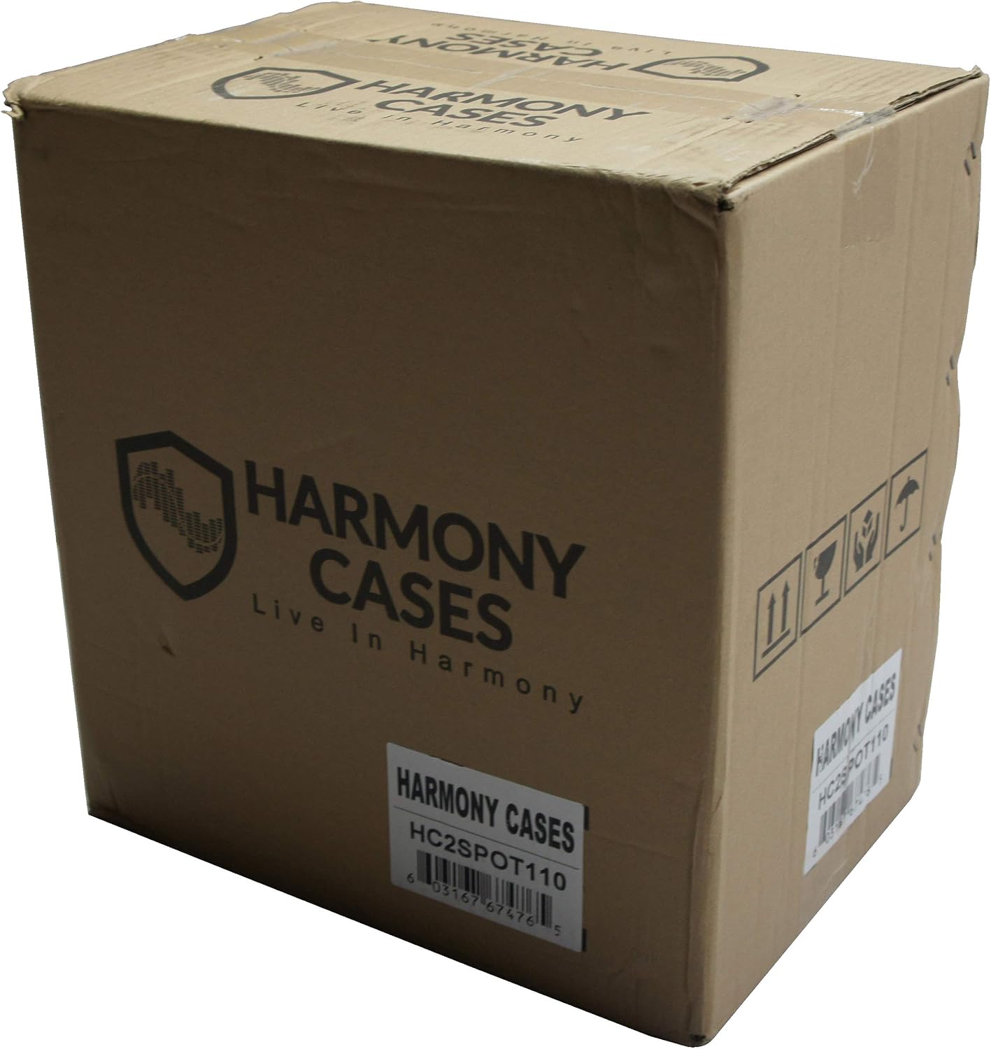 Harmony Audio Cases Dual Chamber Space DJ Lighting Universal Ultility Road Travel Case