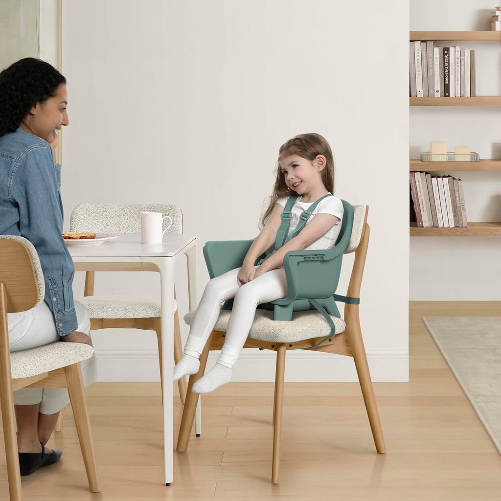 Delta Children - babyGap Otto 3-in-1 High Chair - High Chair Converts to Toddler Dinning Chair and Booster Seat - Dishwasher Safe Meal Tray - FSC-Certified Wood, Sage Green