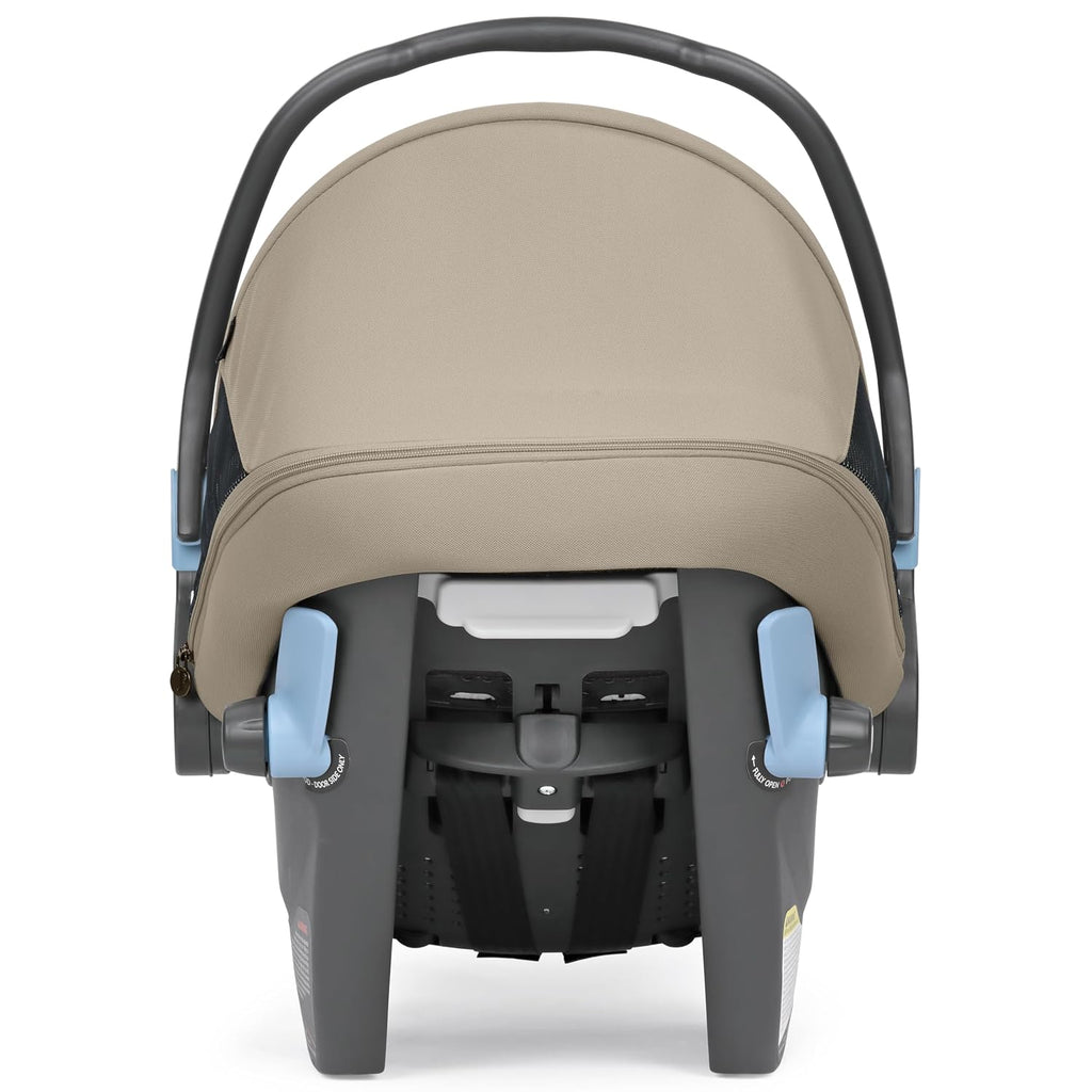 Peg Perego Primo Viaggio Nido - Rear Facing Infant Car Seat - Includes Base with Load Leg & Anti-Rebound Bar - for Babies 4 to 30 lbs - Made in Italy - Vanilla Blend